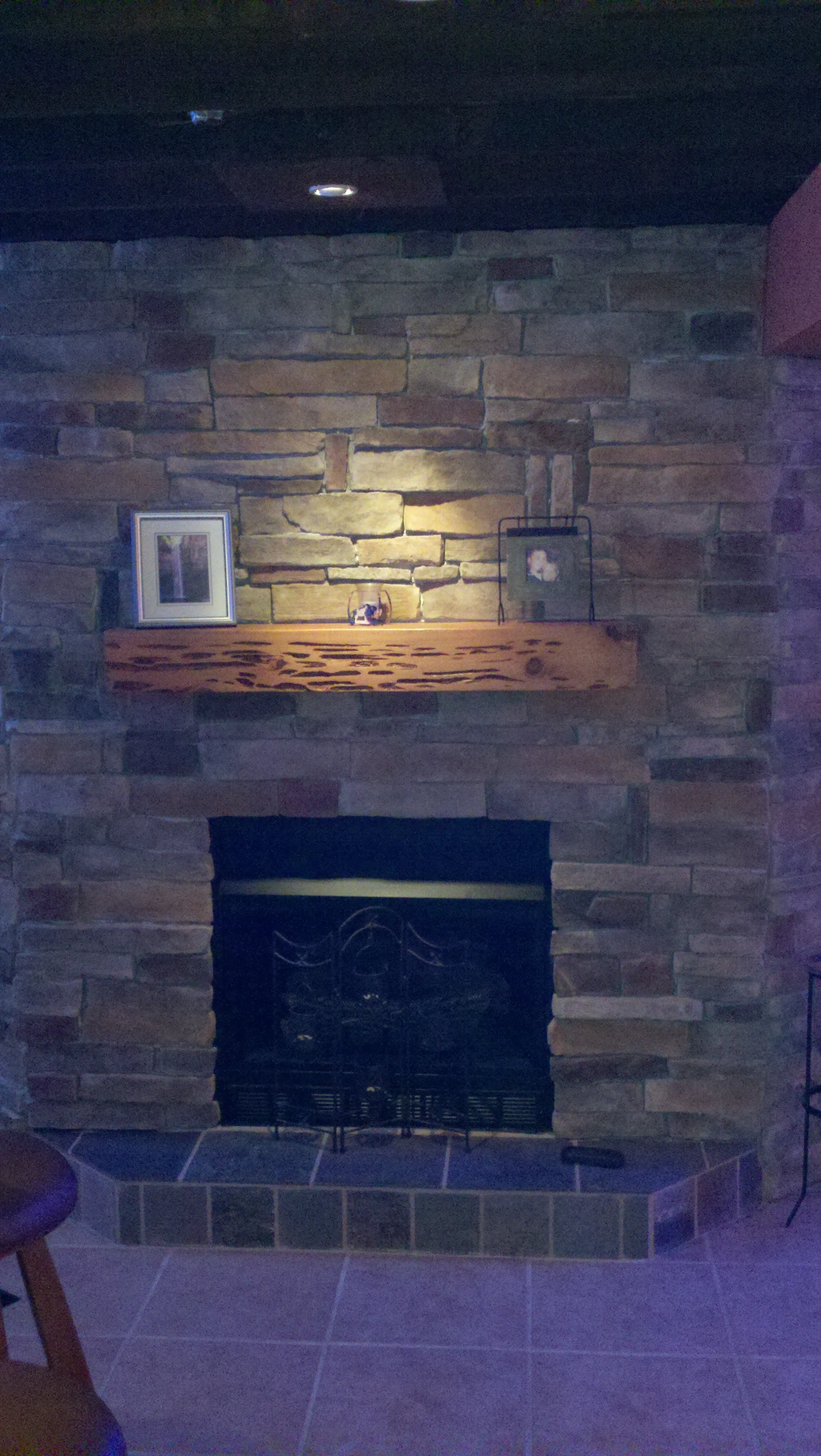 Summerside Fireplace stone work