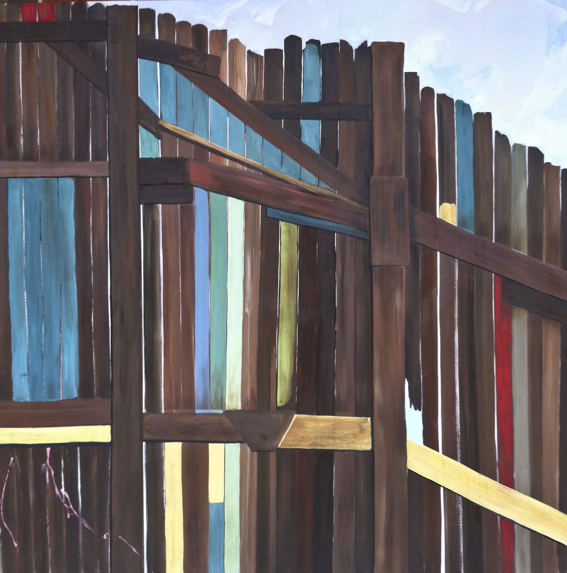 My Fence is my Flag