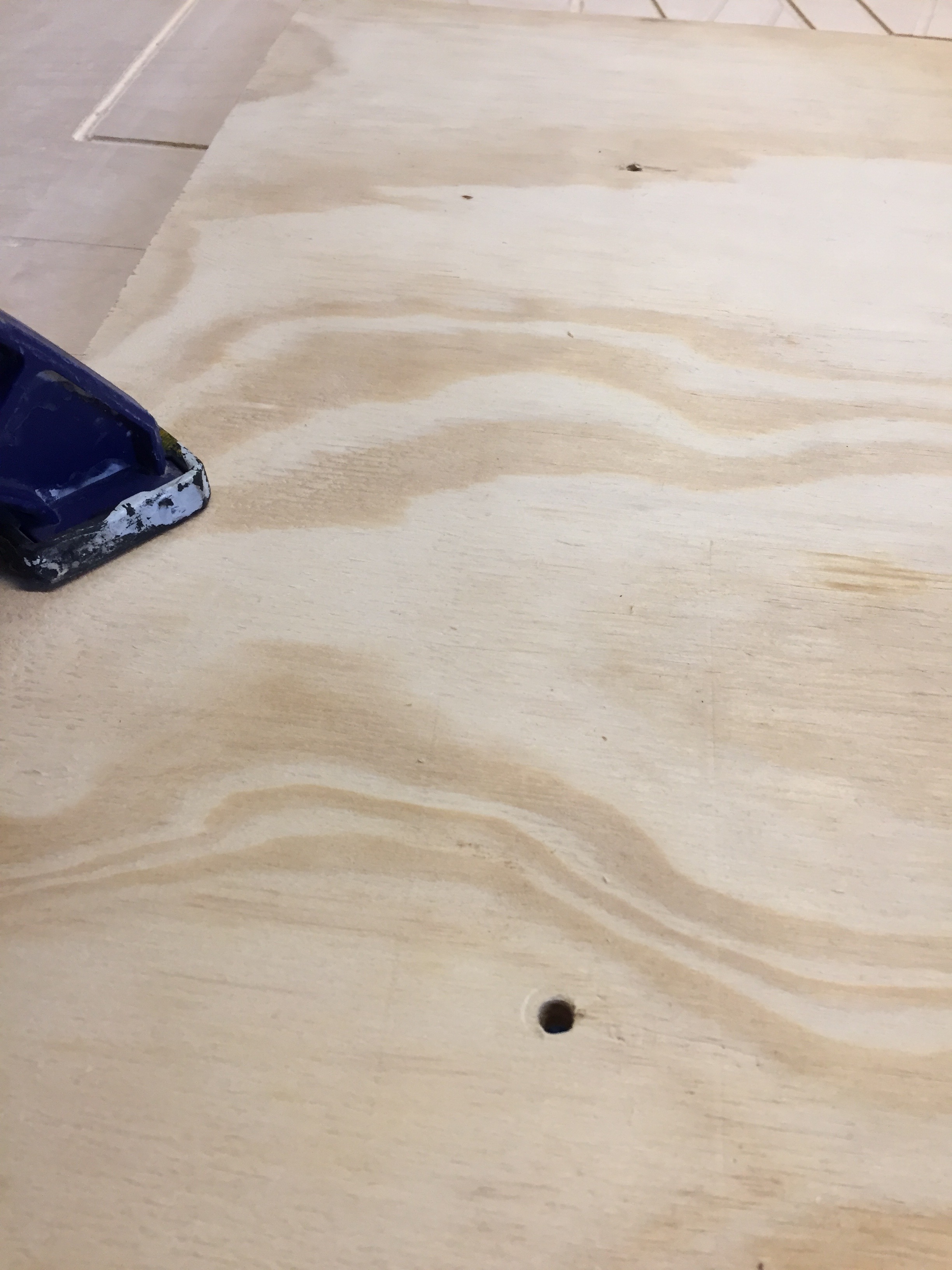 Drilled center holes