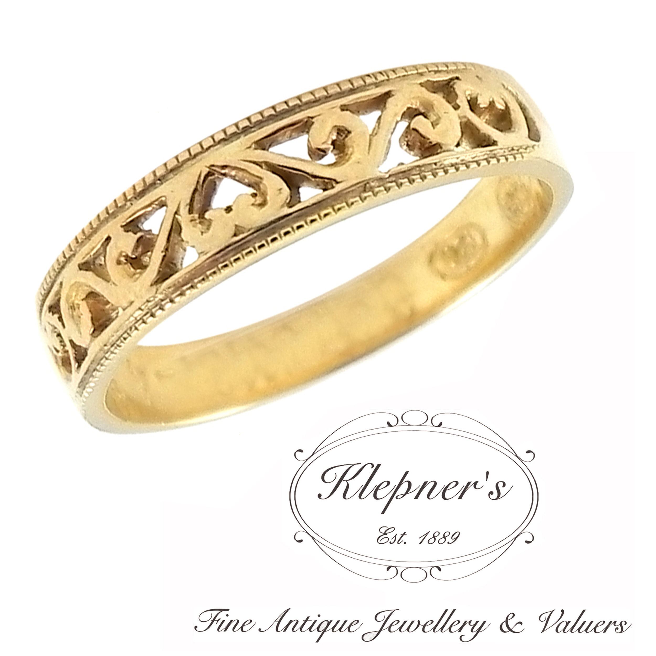 filigree wedding ring