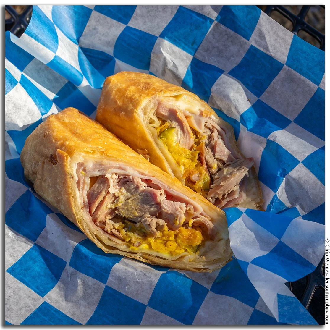 Deep-Fried Cuban Burrito at the Florida State Fair in Tampa
