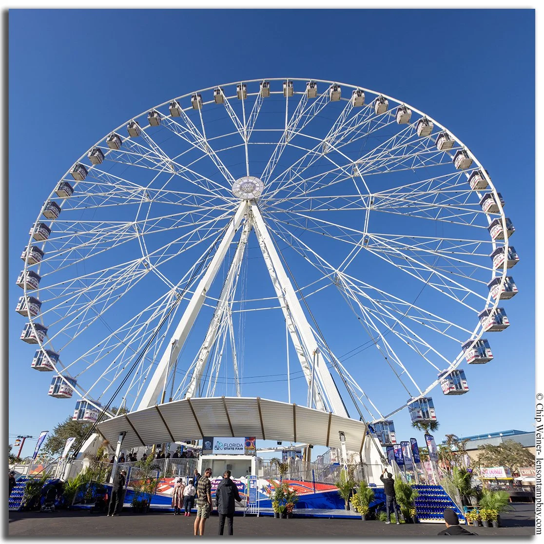America 250 Ferris Wheel at the Florida State Fair in Tampa