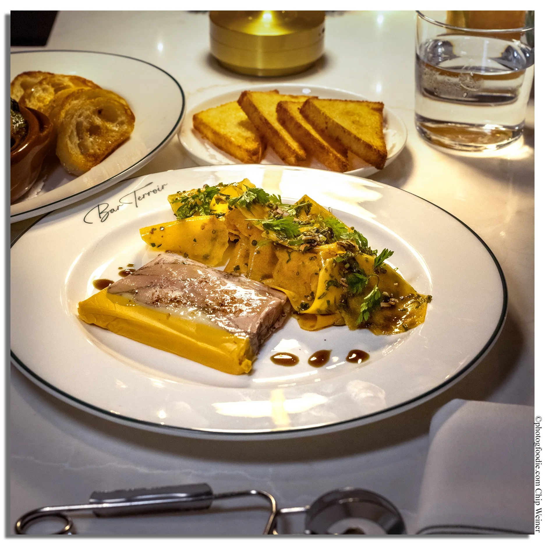 Foie Gras Terrine with Pumpkin Gelée at Bar Terroir Tampa