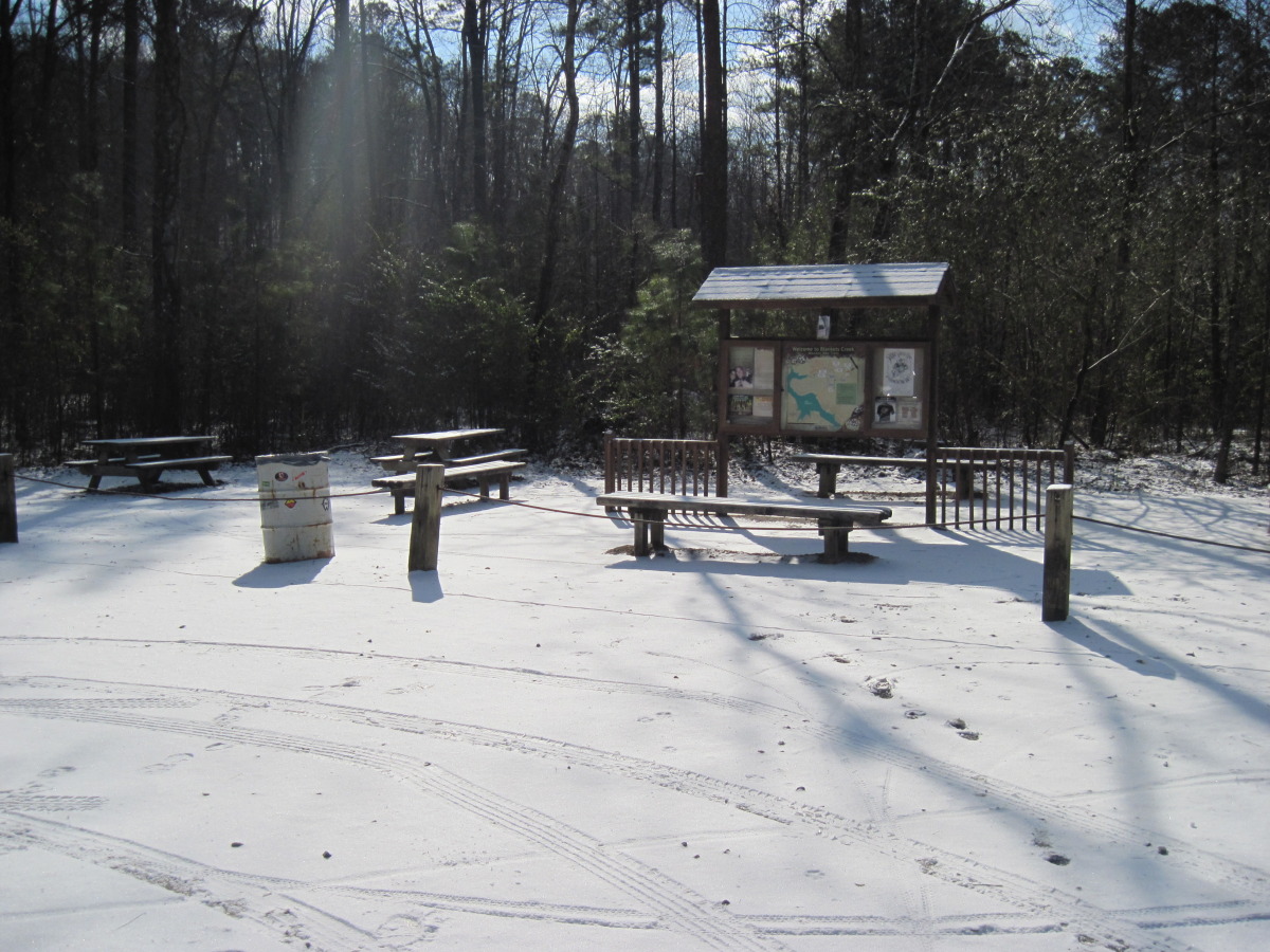 Snow at Blankets Creek 2010