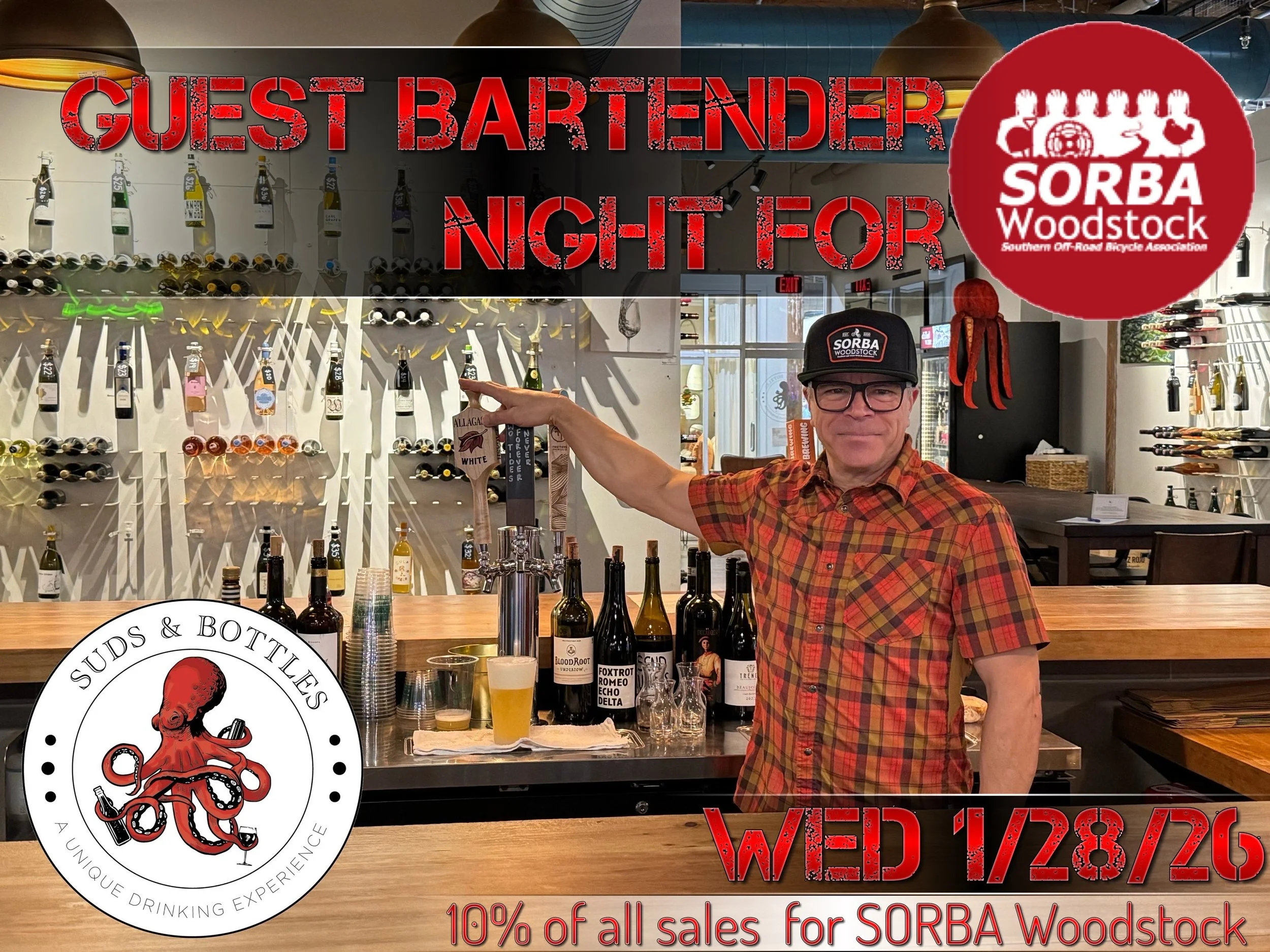 Jeff Stewart - Guest Bartender January 28th