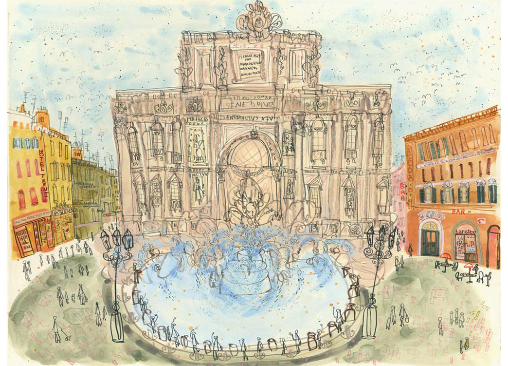   '​The Trevi Fountain Rome'&nbsp; &nbsp;&nbsp; 
