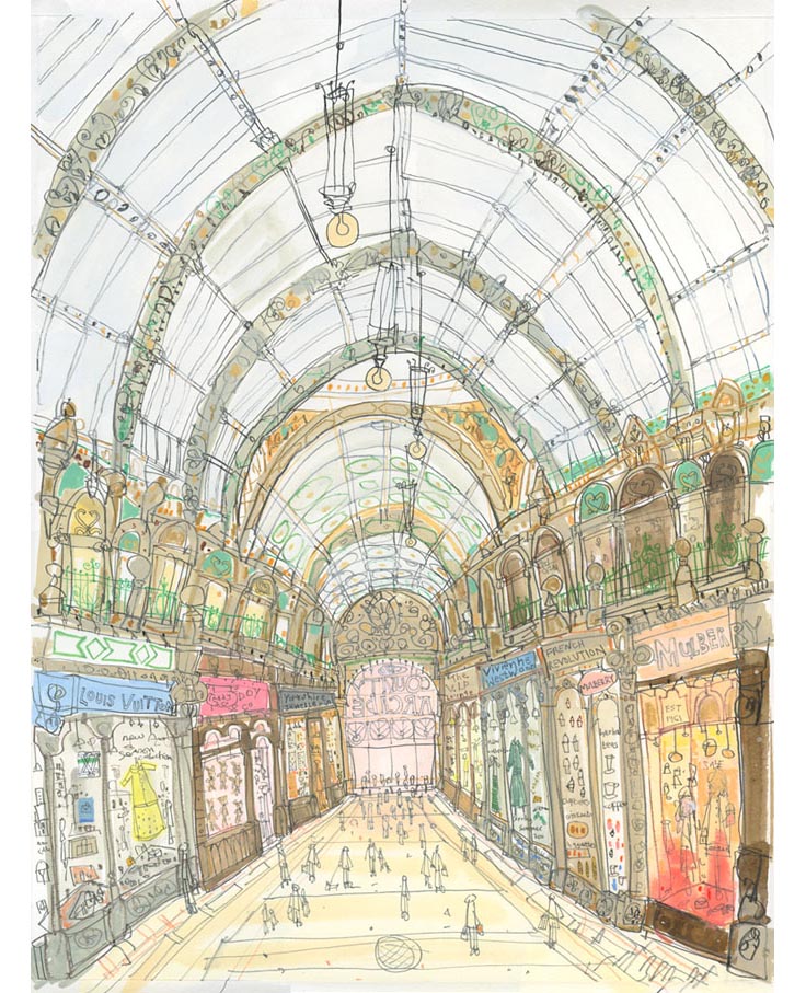   'Shop Fronts County Arcade'  