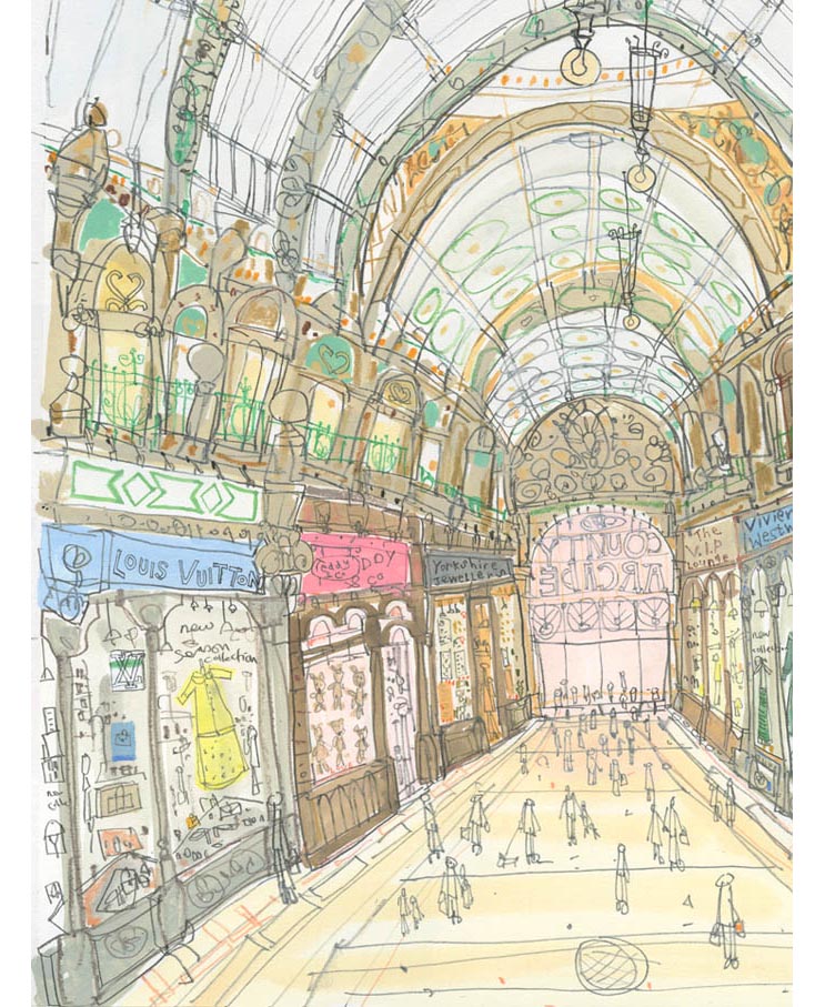   'Shop Fronts County Arcade' &nbsp; &nbsp;  (DETAIL FROM PREVIOUS IMAGE)&nbsp;  ​ 