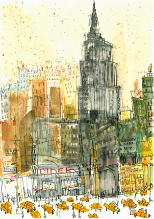 Empire State Diner, NYC