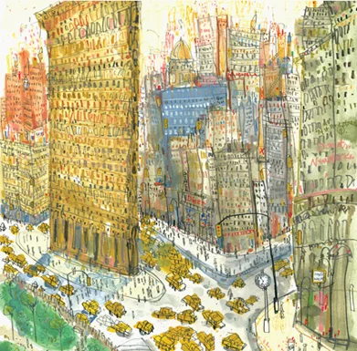Flatiron Taxis New York
