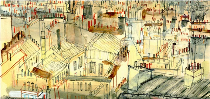 Paris Chimney Tops