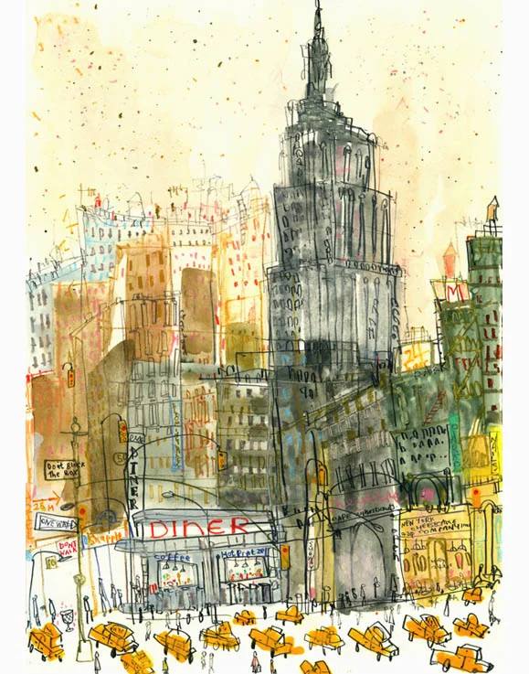 'Empire State Diner NYC' Giclee print 29 x 41 cm Edition size 195 £145