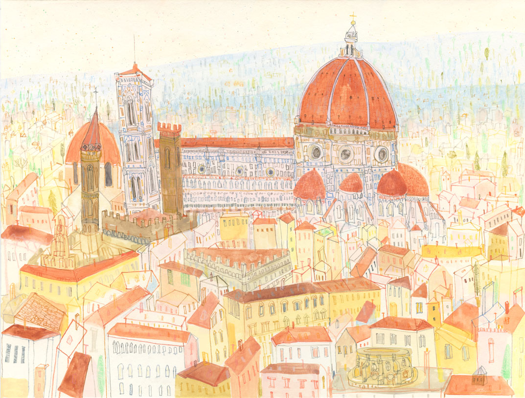   'Duomo di Firenze'  Giclee print Image size 39 x 30 cm Edition size 195 £150 