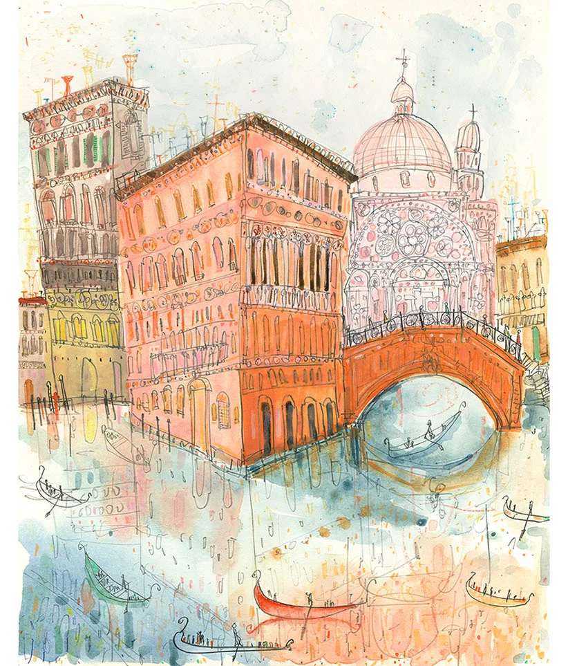 'Rio Dei Miracoli Venice' Giclee print 29.5 x 37 cm Edition size 195 £145
