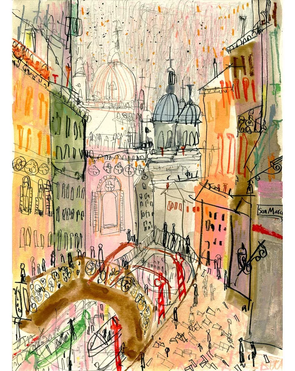   'San Barnaba Venice'  Giclee print 30 × 41 cm Edition size 195  £164 