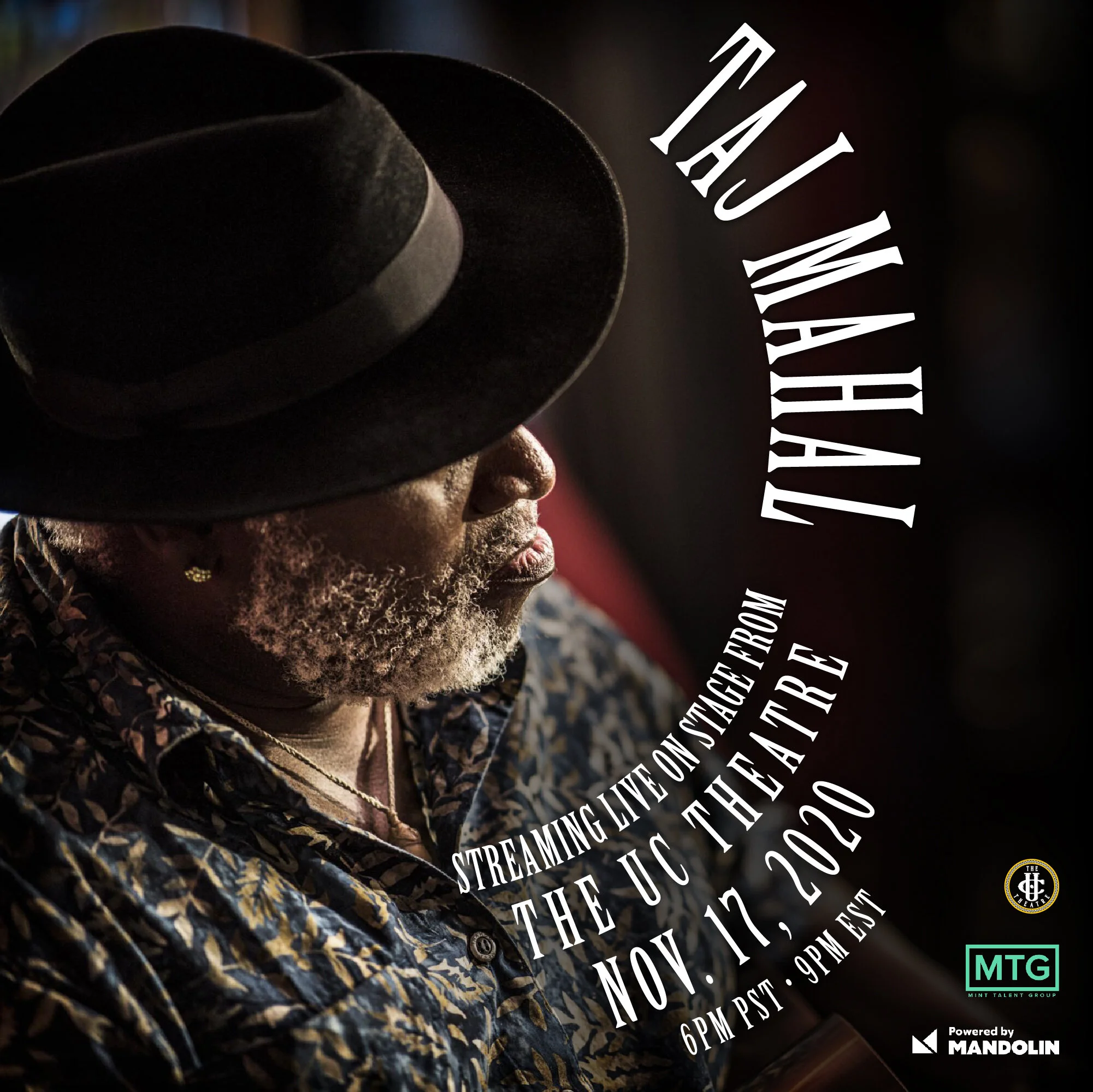 TAJ MAHAL - LIVESTREAM