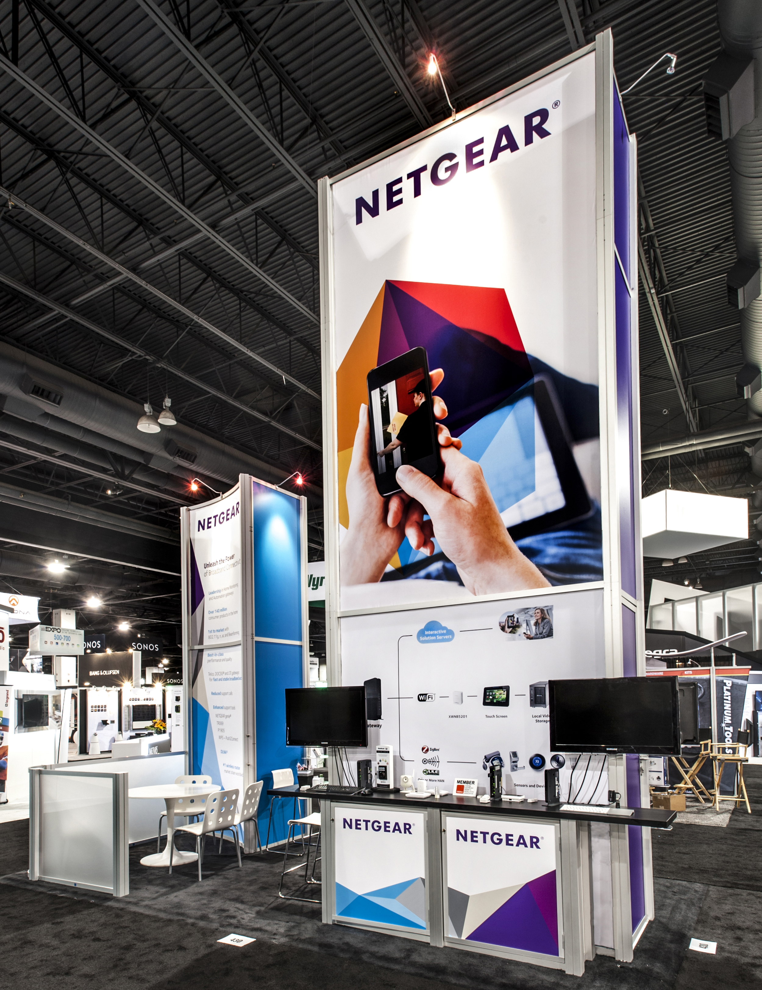 Netgear 10x20 Island, 2014