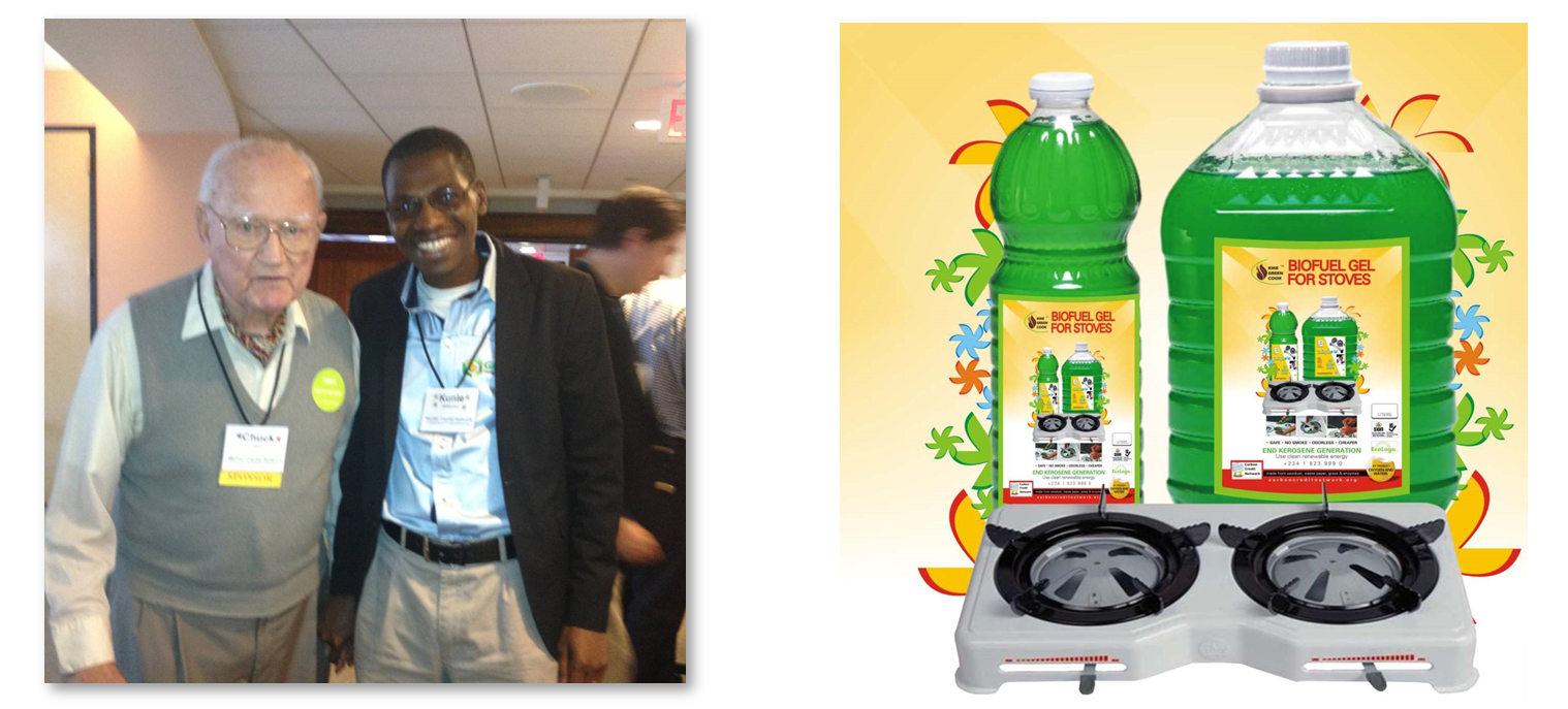 Chuck Dell and Kunle Odebunmi (COO -Green Energy & Biofuels Limited)