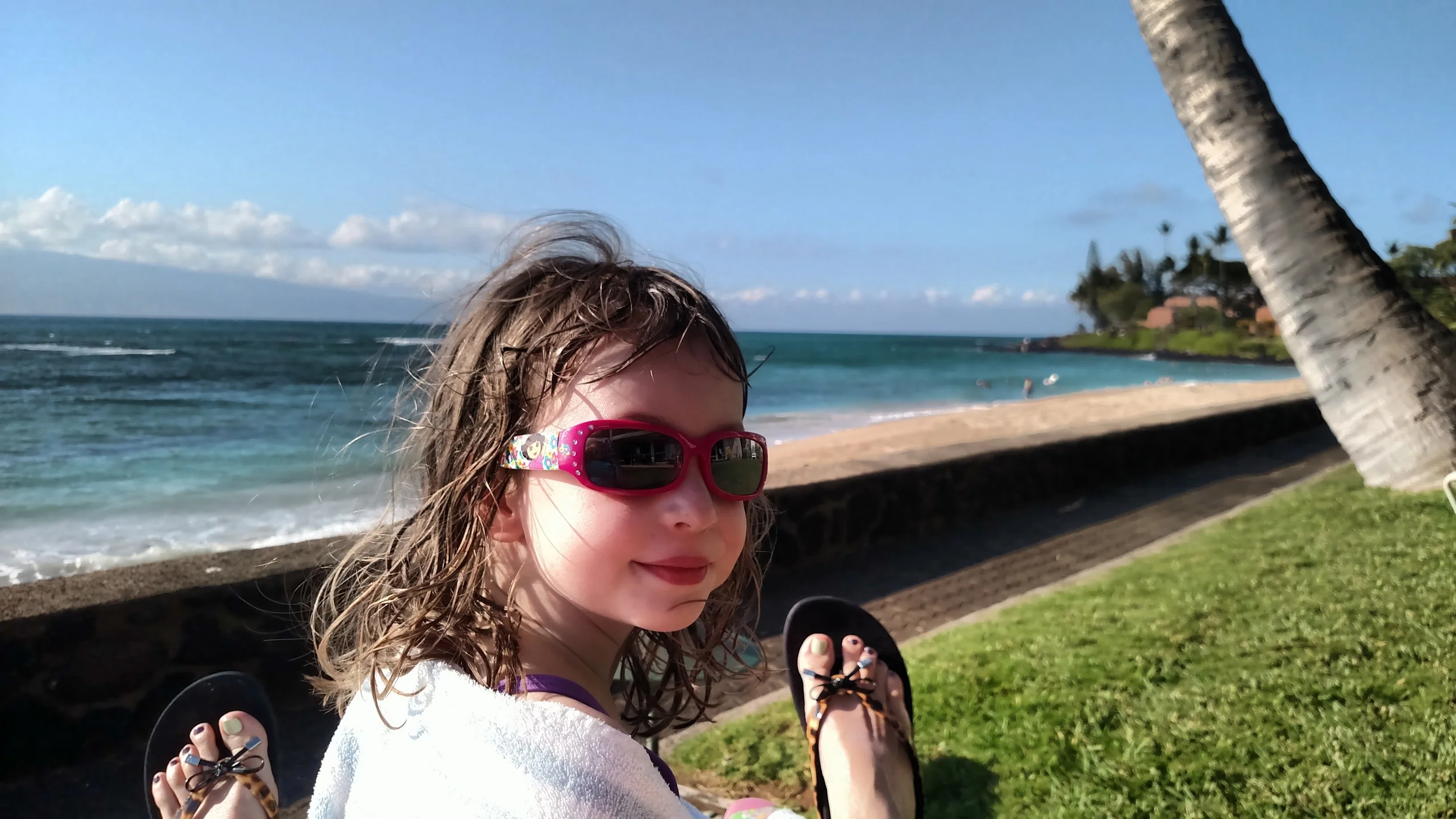 Much sunscreen was applied in the consuming of 2 weeks in Maui. Totally worth it with these views.