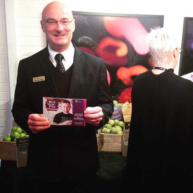 Mayor of Dandenong at the launch!