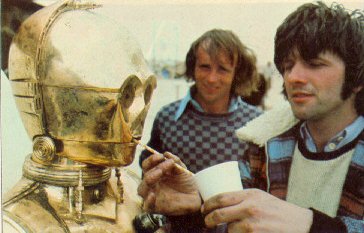 C-3PO was played by Anthony Daniels in all six Star Wars films. Daniels initially did not agree to be cast as C-3PO; but changed his mind after reading C-3PO's part in the script and seeing a concept painting by Ralph McQuarrie, who based his early design largely on the Maschinenmensch from the Fritz Lang masterpiece Metropolis.