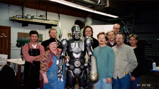  One of Paul’s last commercials - Toyota Cyborg. Toyota Model crew (with Bryan Dewe as the cyborg) - filmed in Rome at night. 
