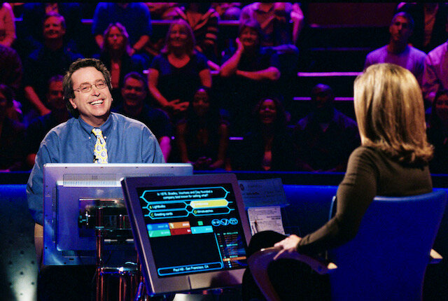  Paul with Meredith Viera on “Who Wants To Be A Millionaire” 