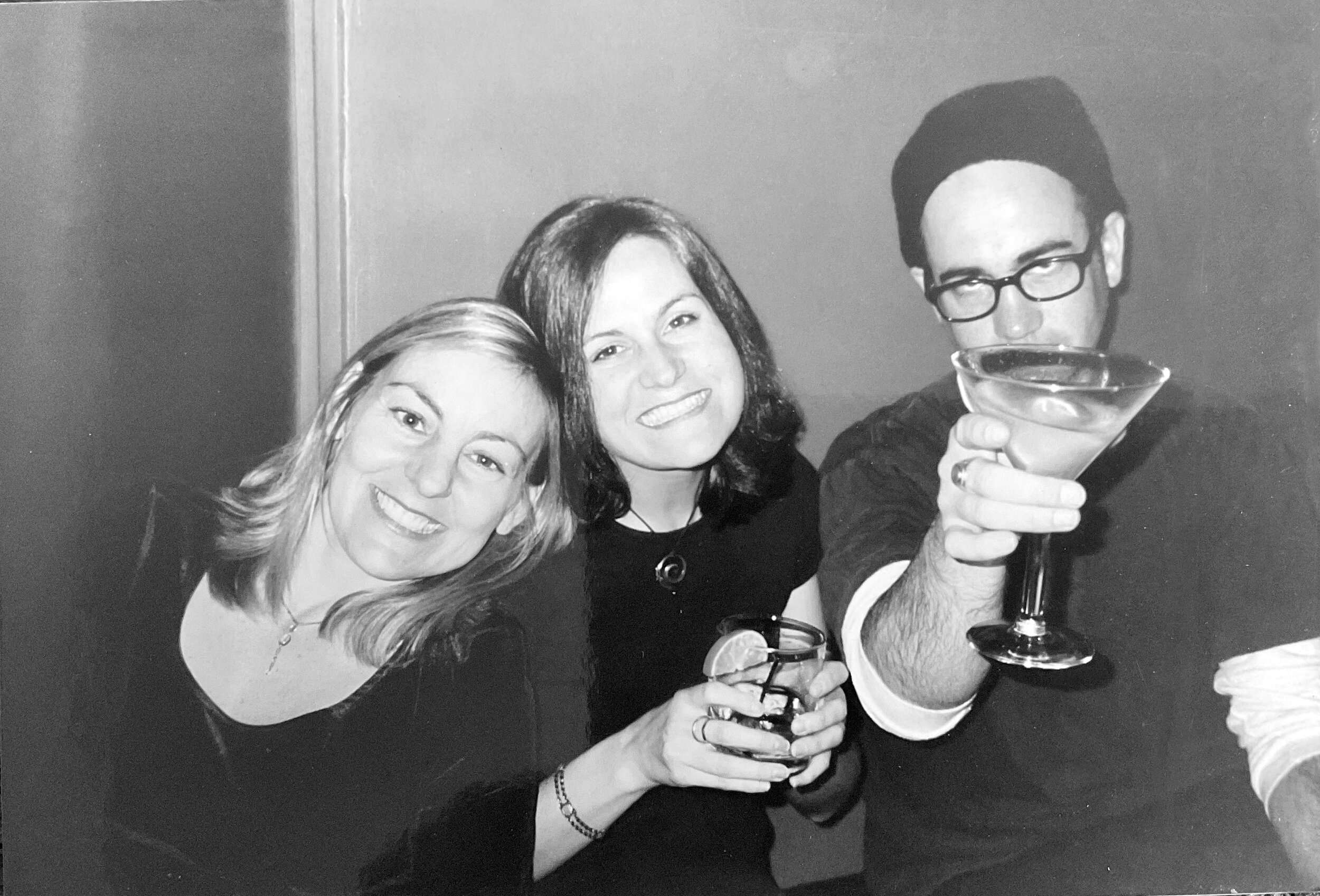  Jaqui Lopez, Trish Krause, &amp; Matt Wallin at a party in The Mission district circa 1996.  