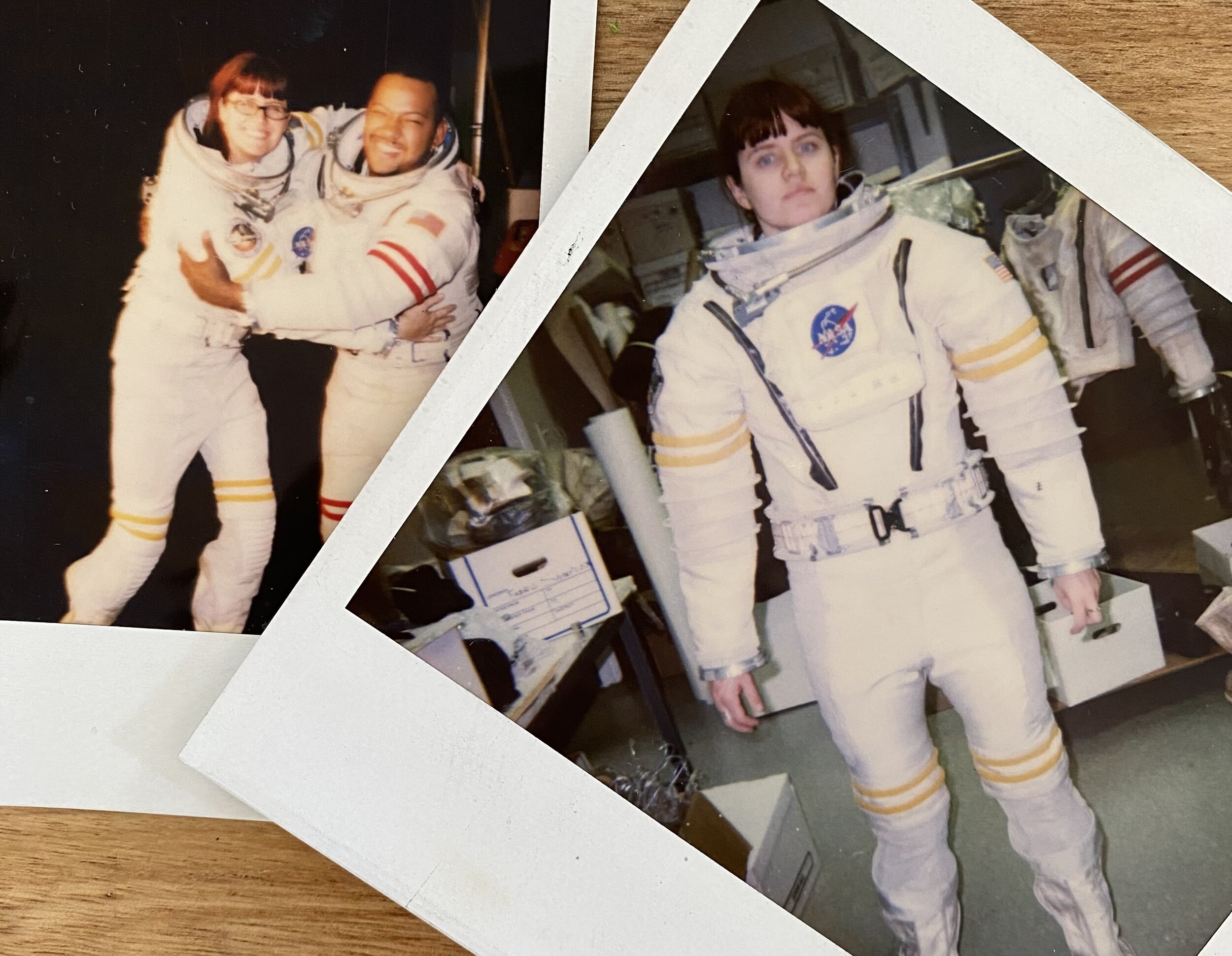  Julija heads into space as an extra for a shoot at ILM. 
