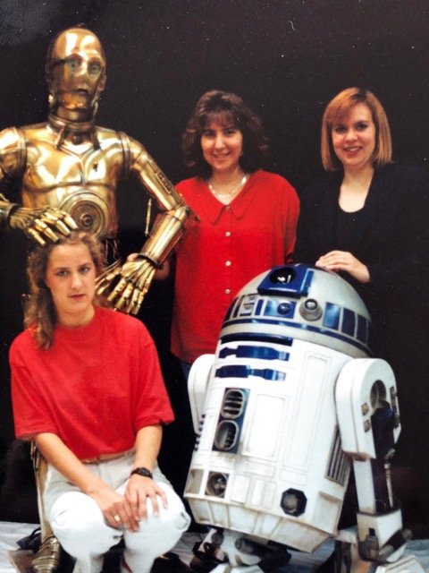  Leah, Diana Gorsiski and Catherine Tate. circa 1991 