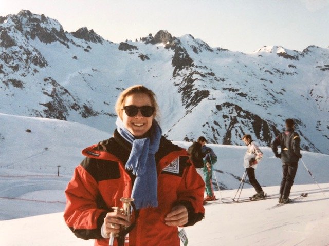  Leah at Moutiers, France, 1992. 