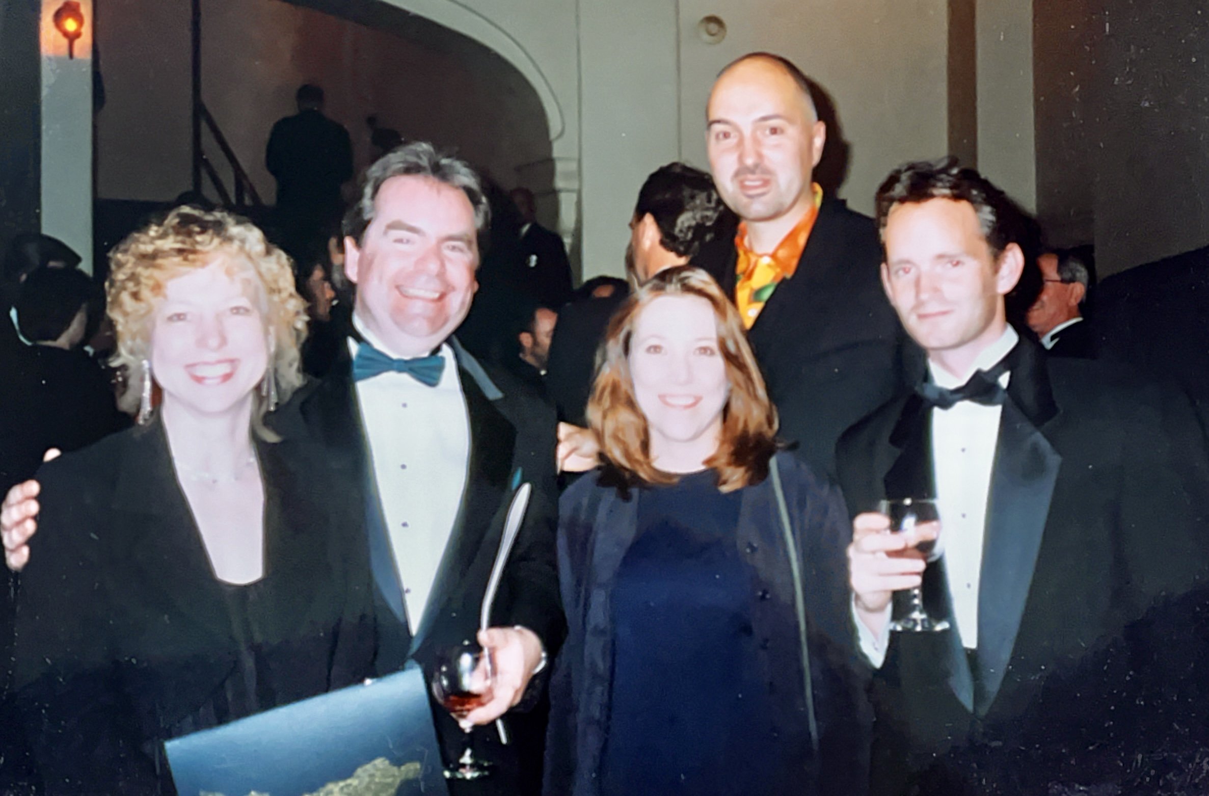  Euan at the Oscar’s. From left to right, Patty Blau, Kevin Rafferty, Judith Weaver, Roger Guyett, and Euan Macdonald 