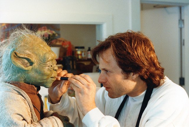  "Say Ahhh!" Yoda touch-ups for The George Lucas Exhibition to tour Japan (1993) 