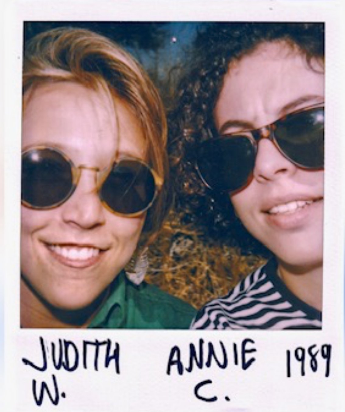  Judith Weaver and Annie Calanchini, 1989 