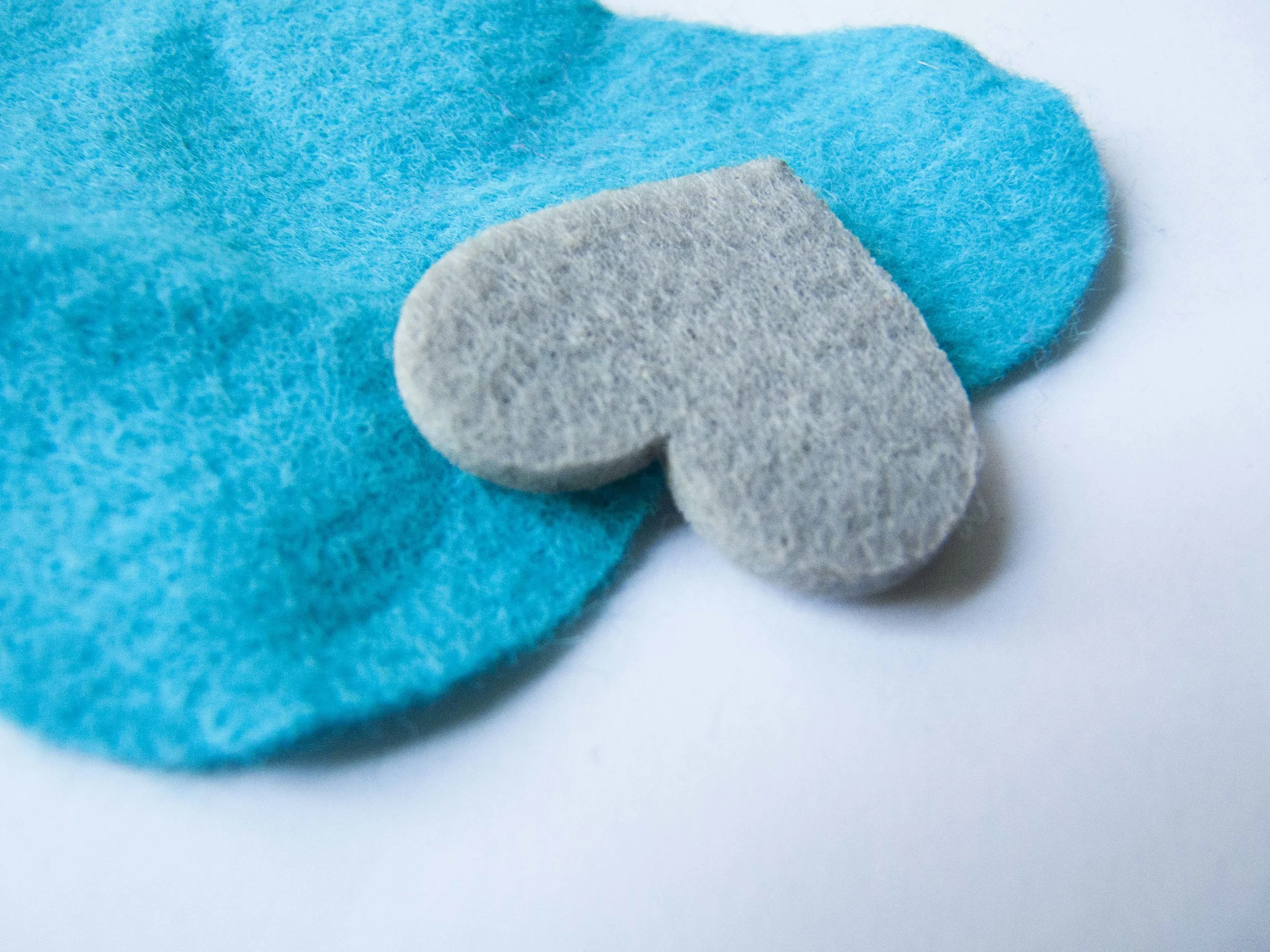 découpe sur-mesure en feutrine