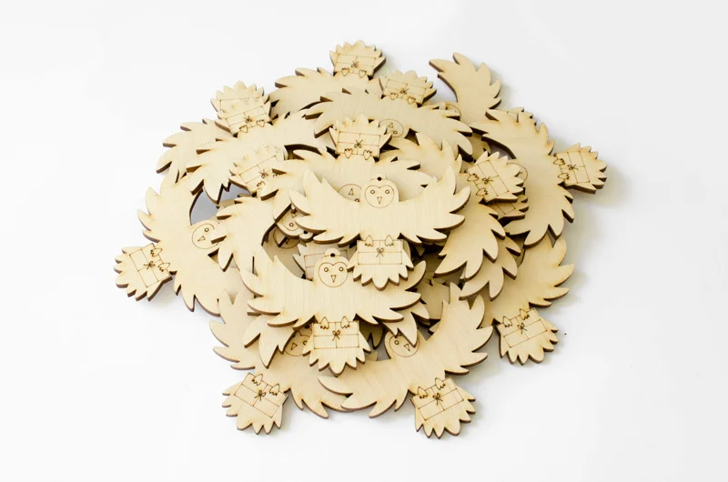 découpe laser sur bois