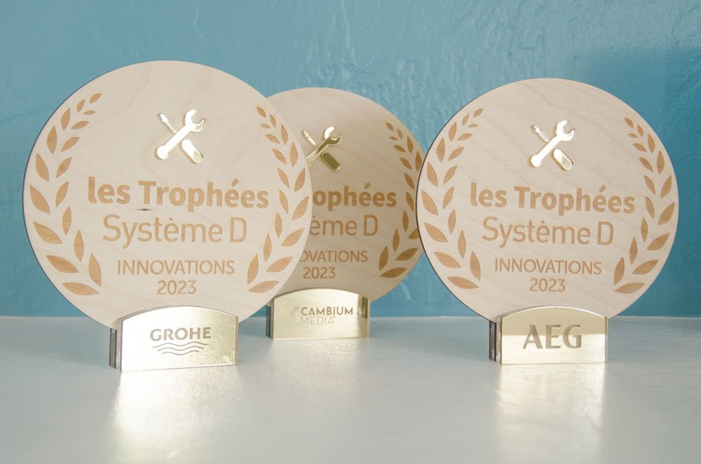 Trophée personnalisable made in france