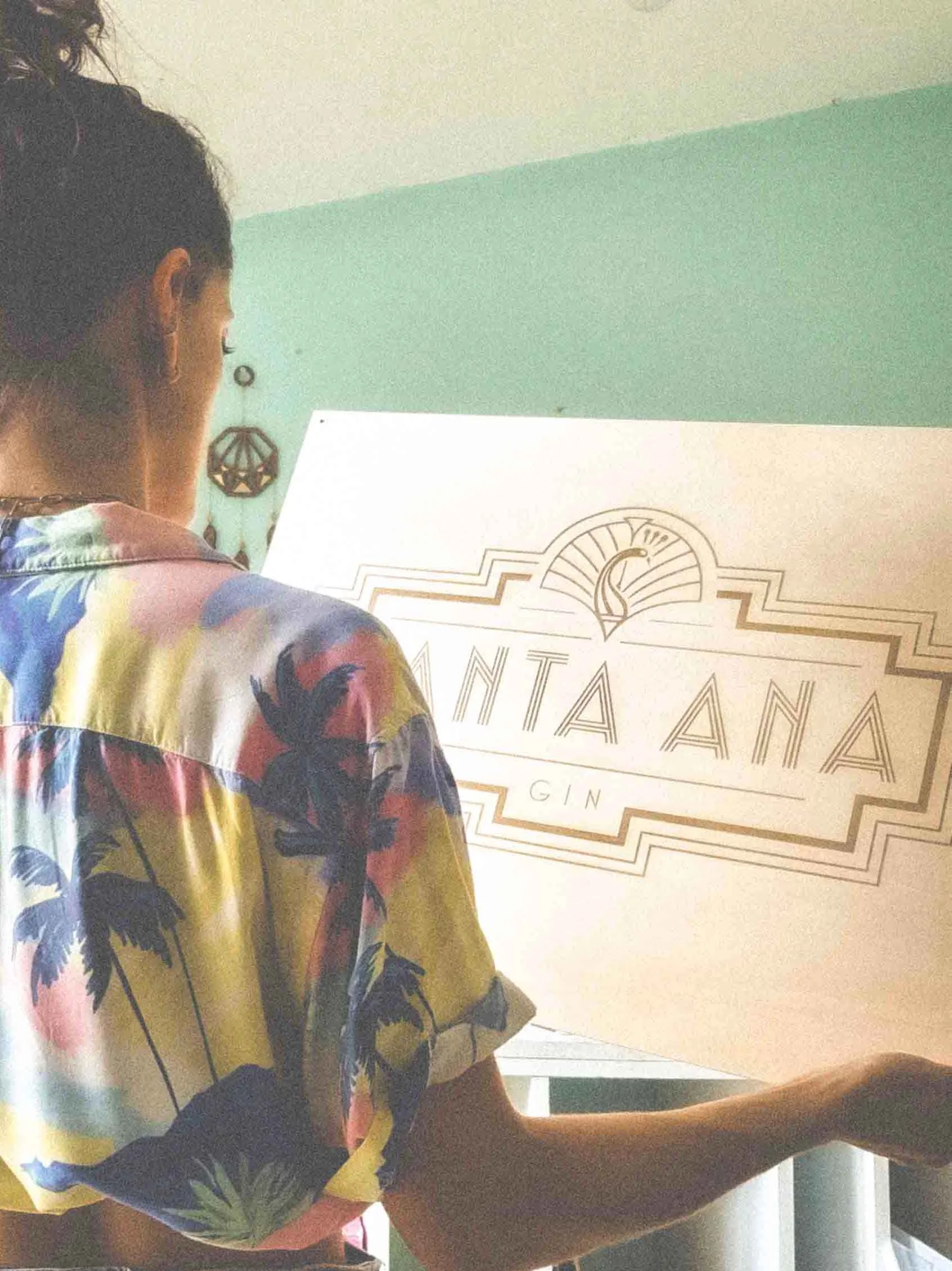 Logo en bois sur-mesure découpé au laser