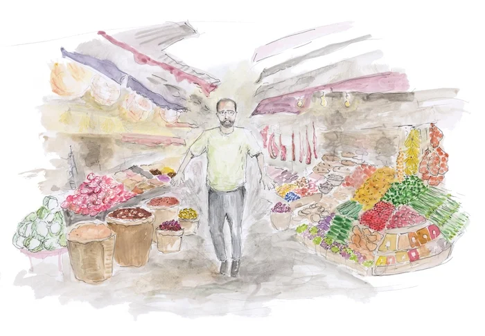 Illustration for "Shaya, An Odyssey of Food, My Journey Back to Israel"