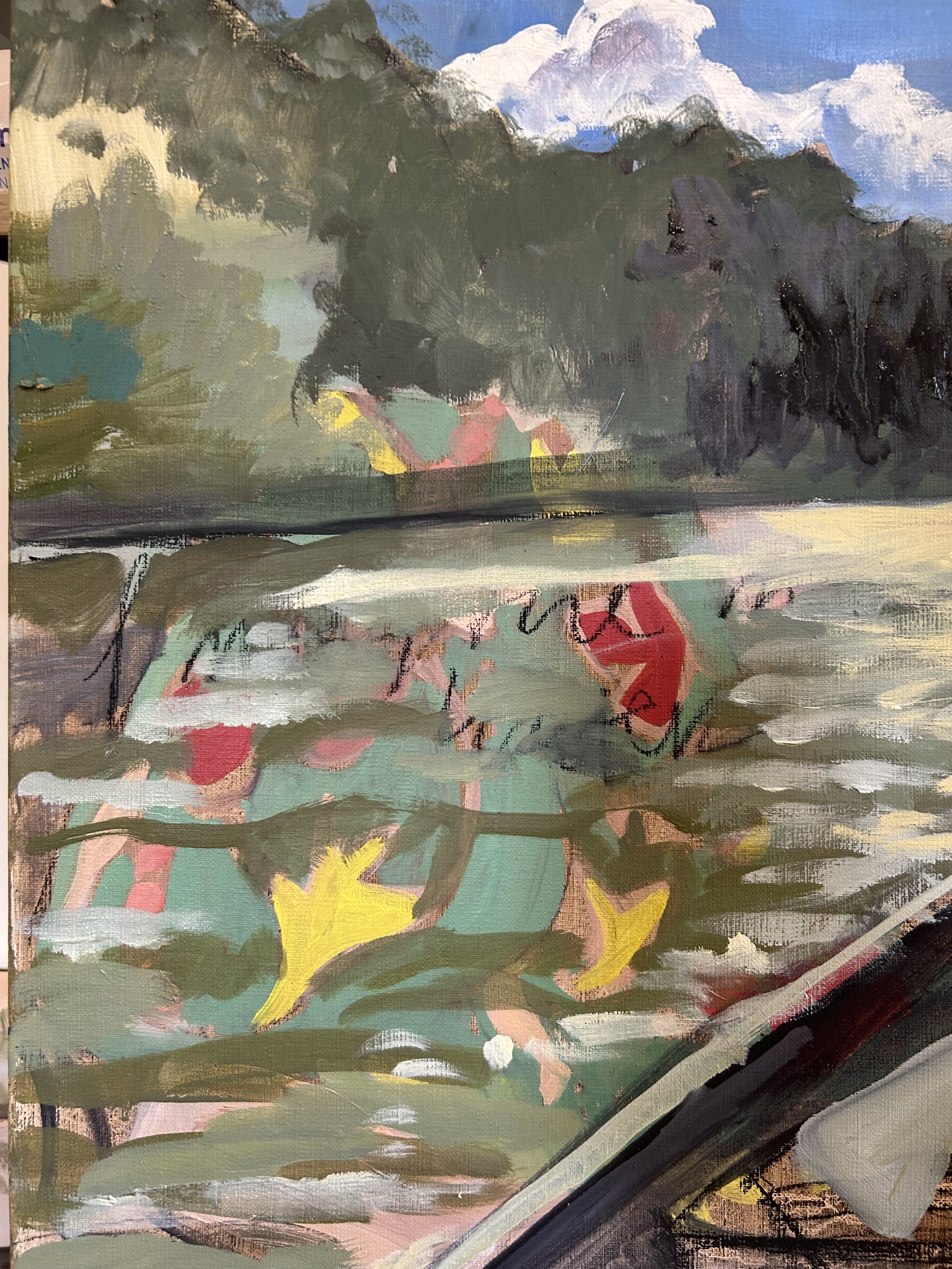 detail - I Carry the Swamp Irises With Me