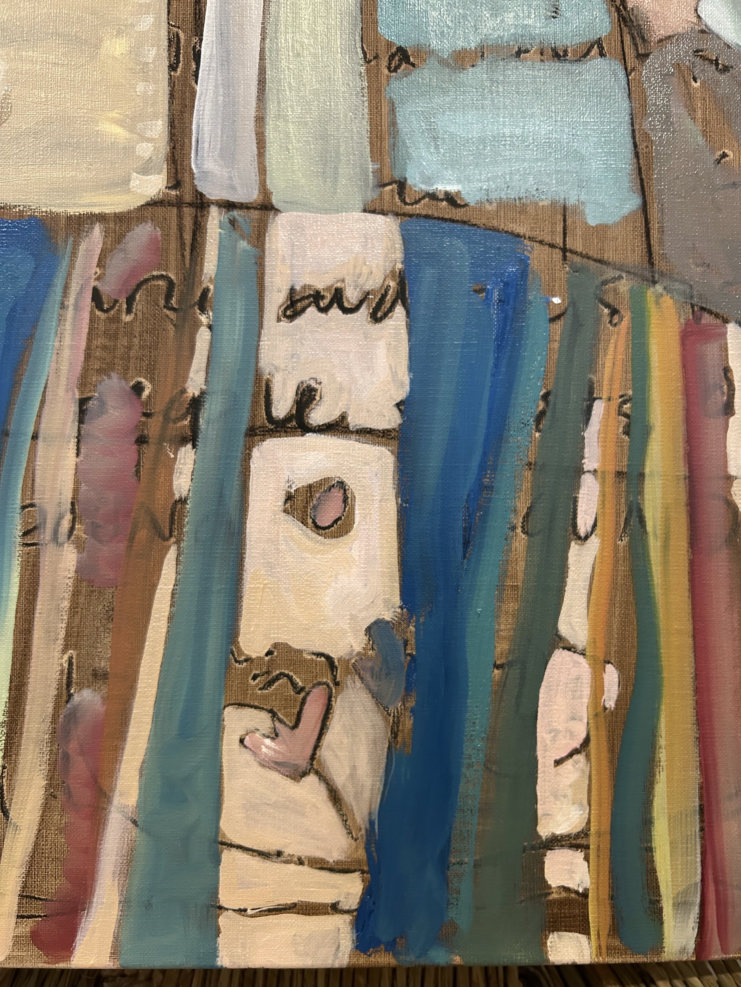 detail - Eric, Buddha and the Lake