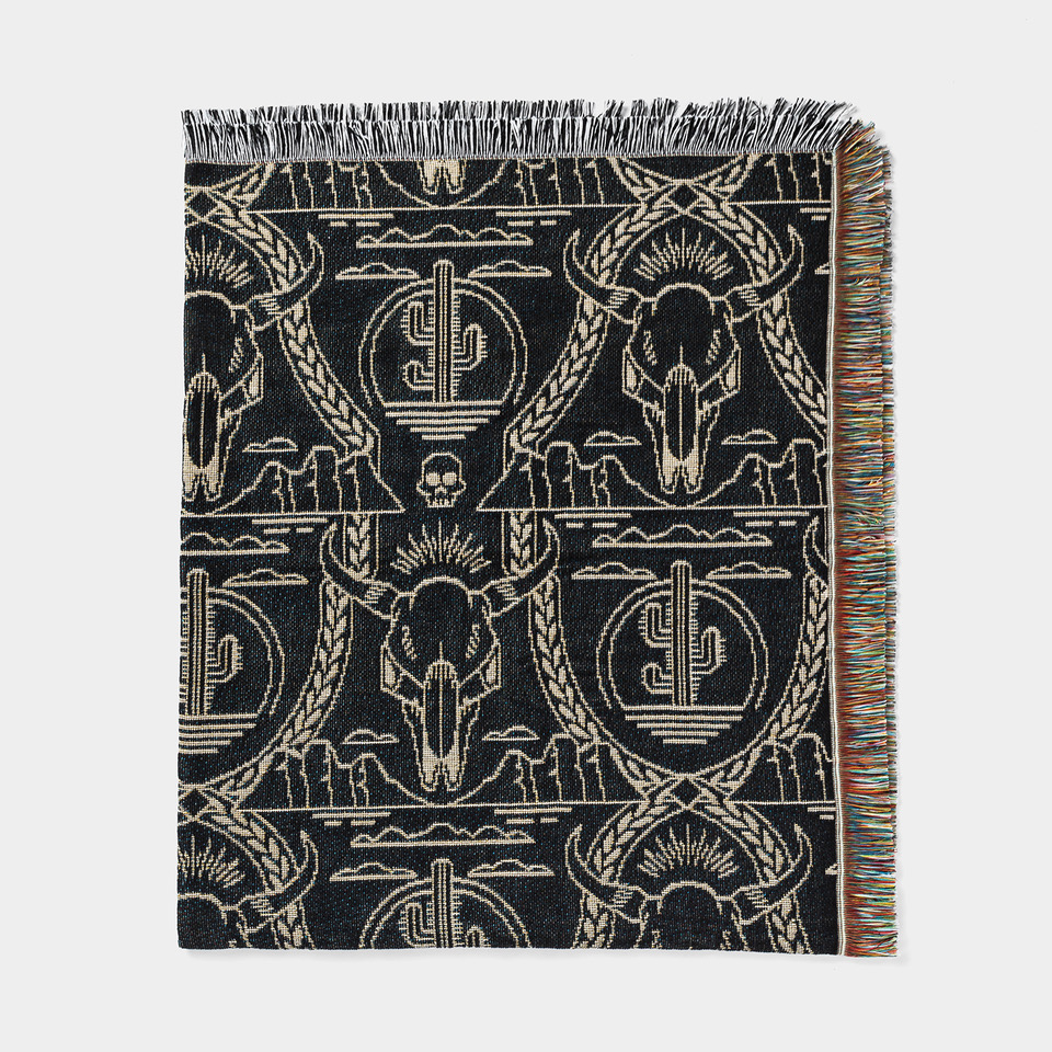 Almond X Chomp Blanket - folded dark side.jpeg