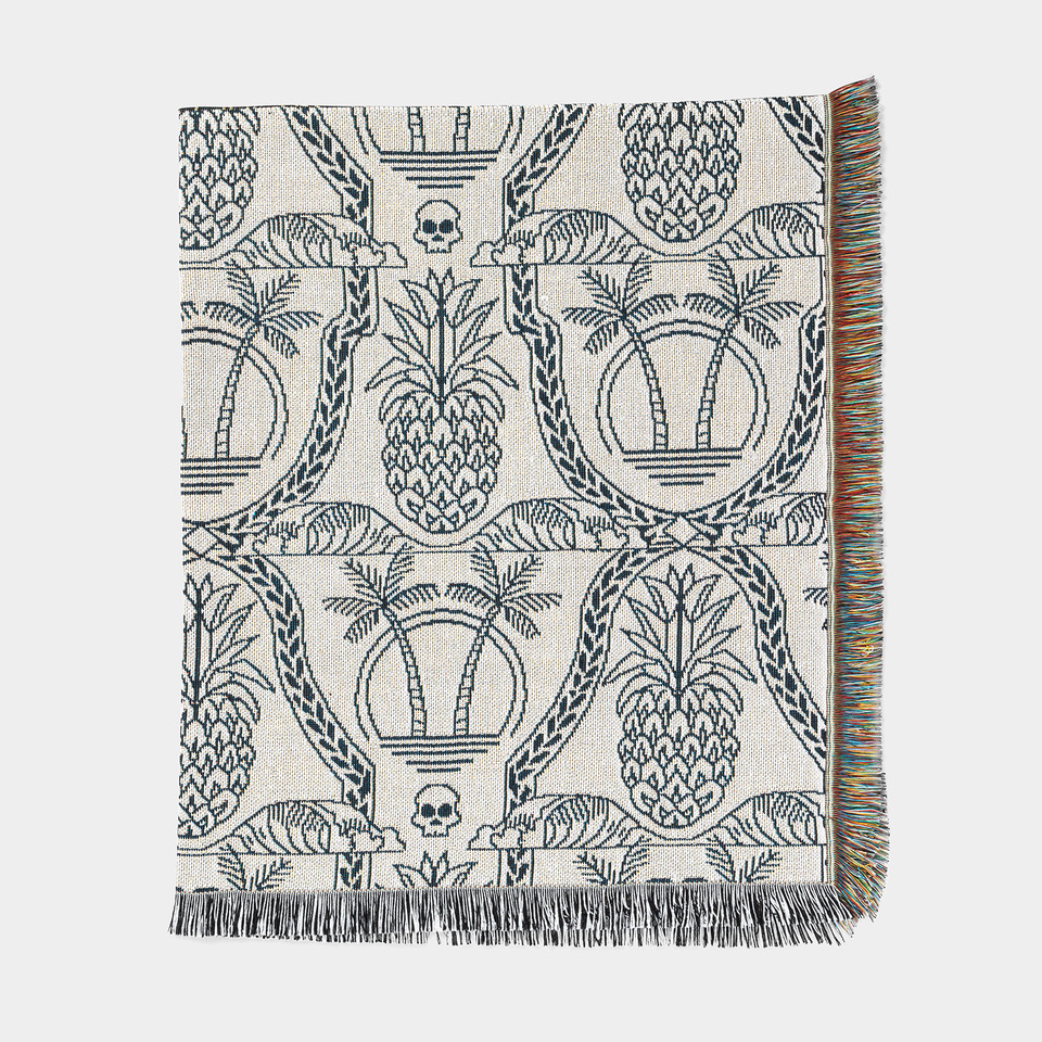 Almond X Chomp Blanket - folded light side.jpeg