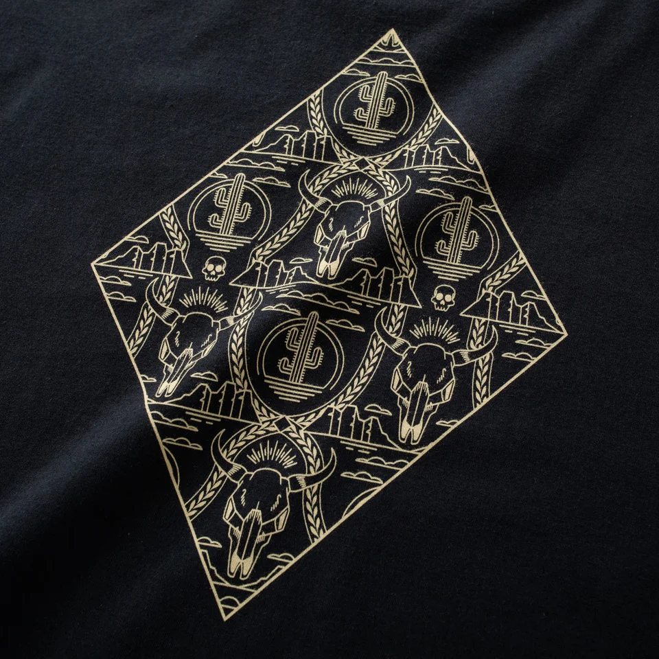 Almond x Chomp tee - BLK Detail 1.jpeg