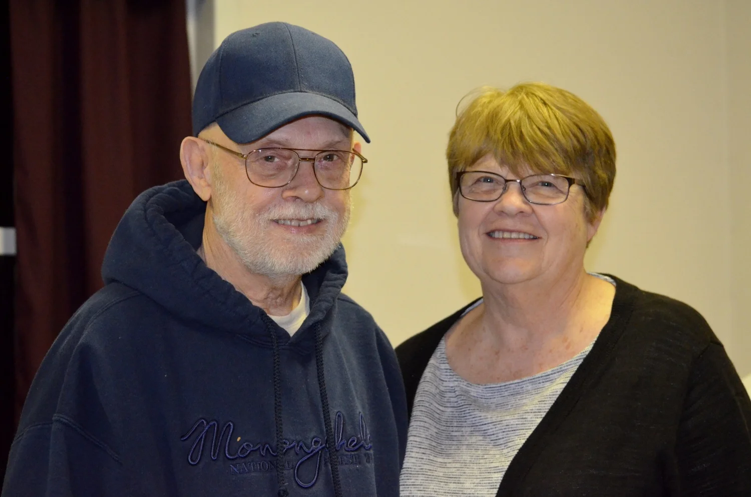 Don Wilhelm and Tammy Clifton at March 22 MCBA meeting