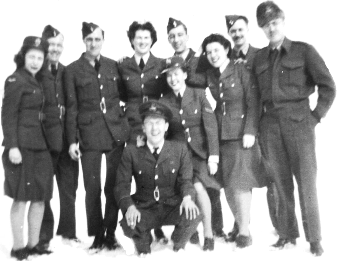 Radar personnel, Clinton Radio School, 1945-46