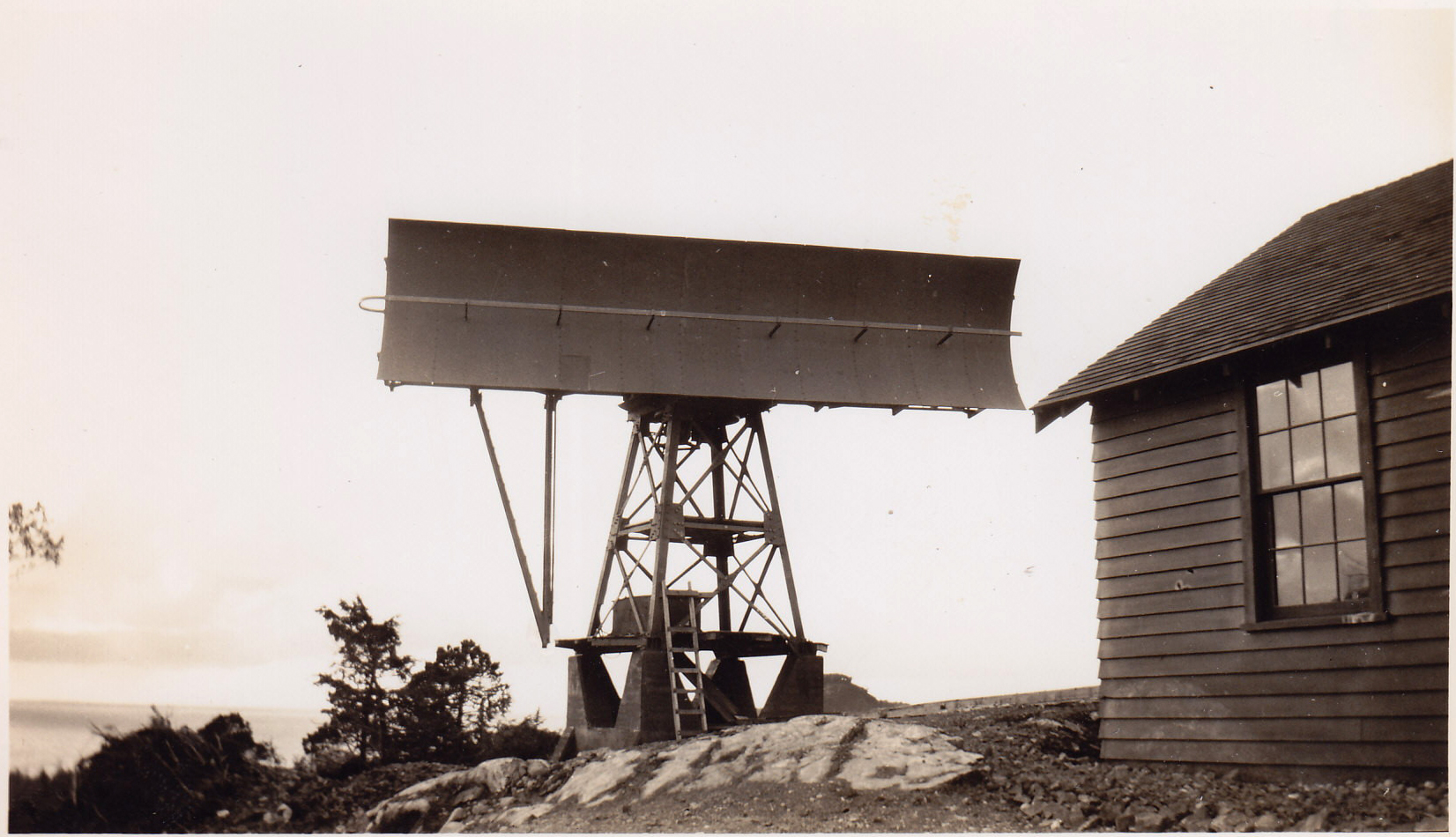 Top of Radar Hill, Tofino, BC, c.1944