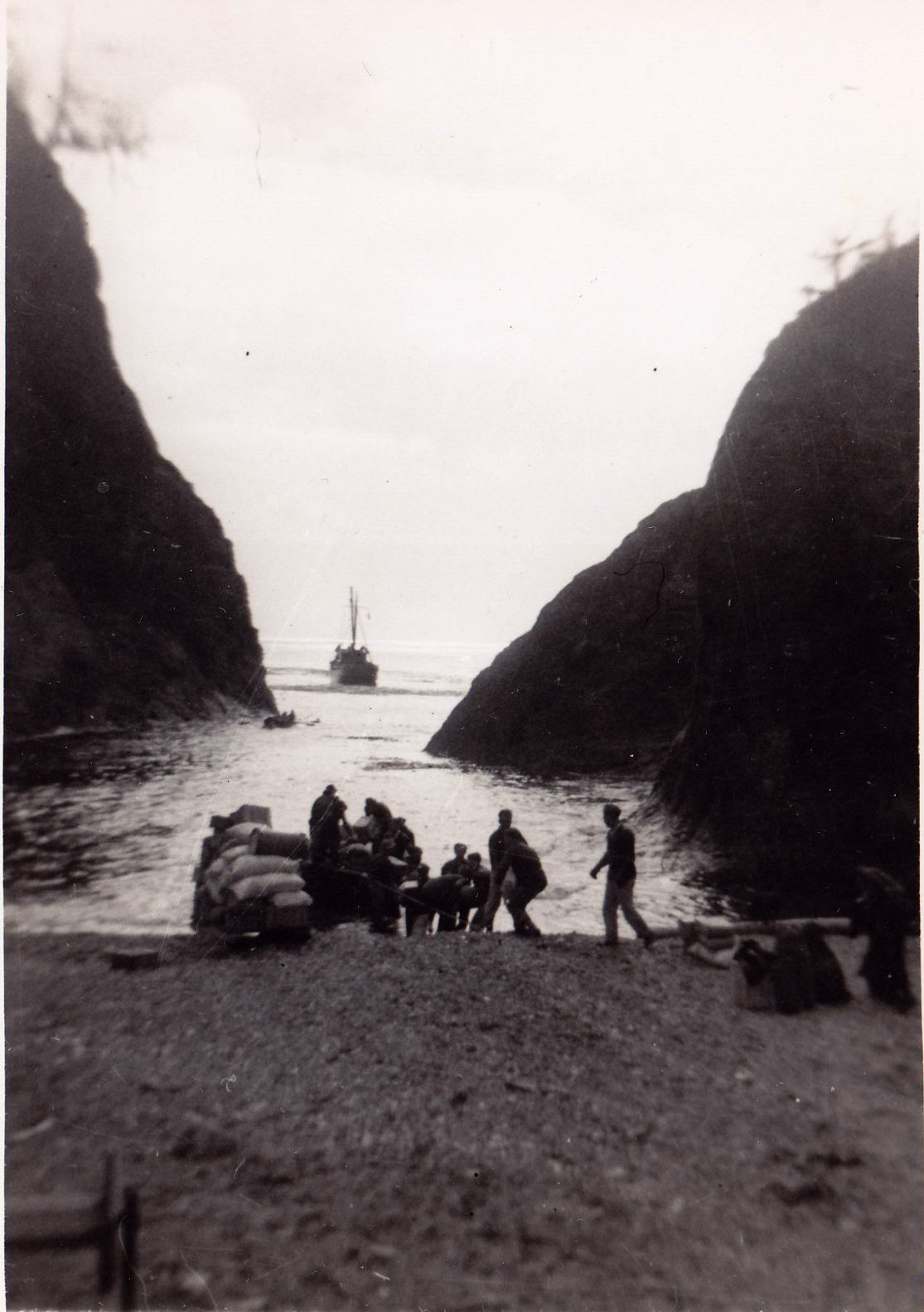 Supply Drop to Marble Island, BC, 1944