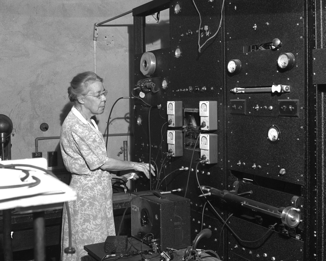 Dr. Elizabeth Laird, Microwave Radar Researcher, University of Western Ontario, August 1945