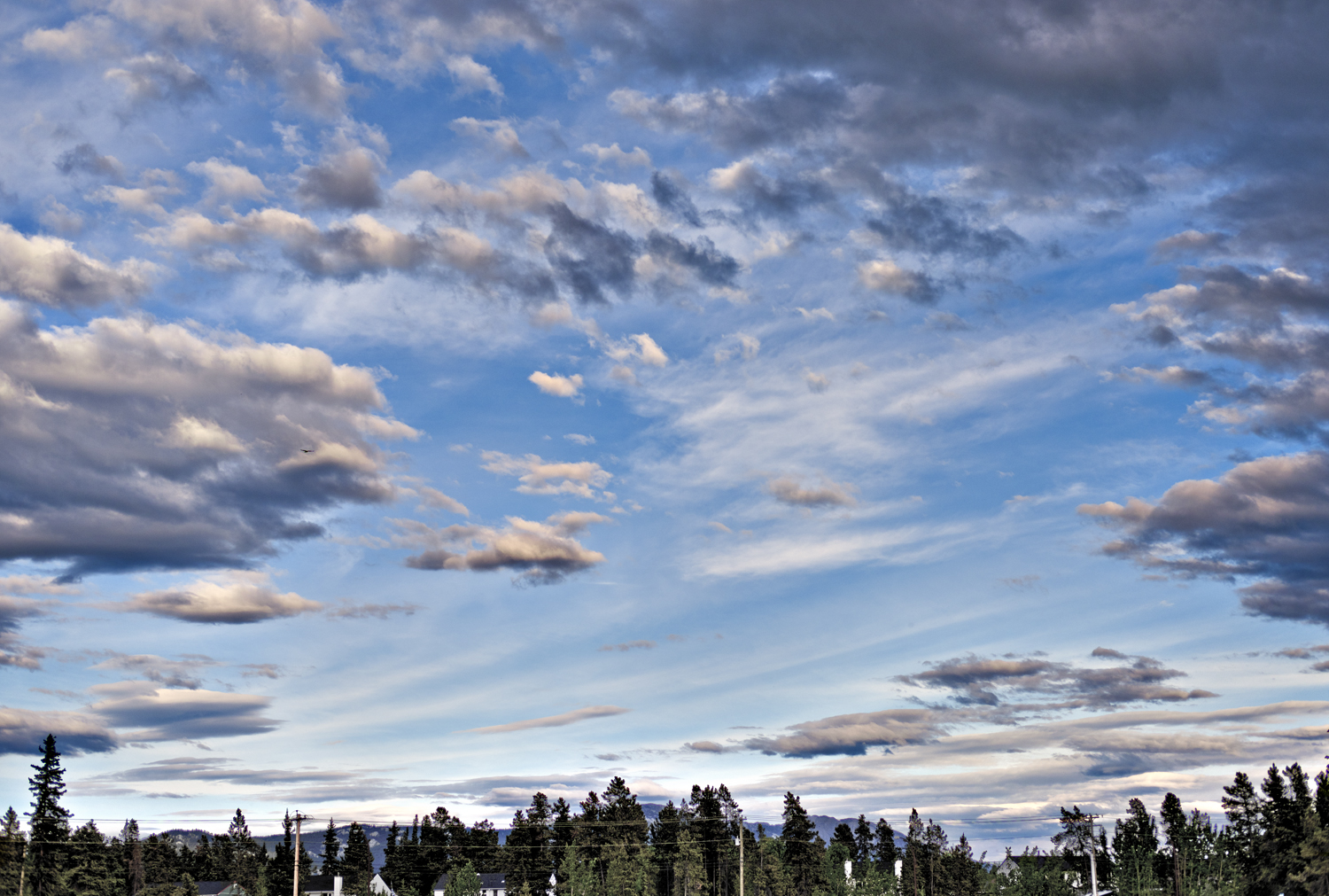 Evening Sky in Whitehorse